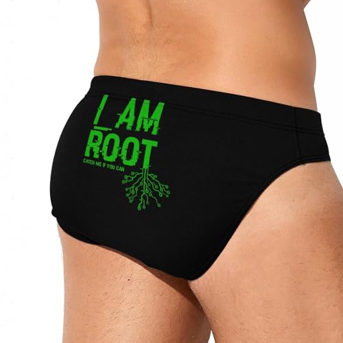 I Am Root Mens Swim Briefs Quick Dry Swimming Trunks Training Swimsuit Low Rise Swimwear3