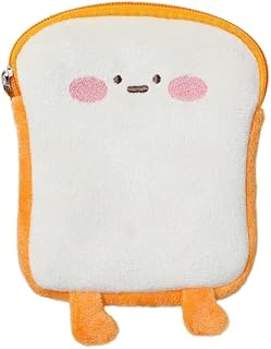 Cute Toast Sanitary Pad Bag Reusable Napkin Storage Organizer Women Coin Purses Pad Pouch Bags Makeup Organizer Sanitary Napkin Storage Bag for Women