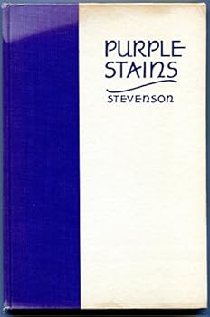 Hardcover Purple Stains Book