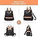 Lizbin Backpack Purse for Women, Anti Theft Backpack Fashion Backpack Purse, Womens Backpack Purses Cute Backpack, Travel Backpacks Satchel Handbags Ladies Shoulder Bags Multi Purpose Design (Black)