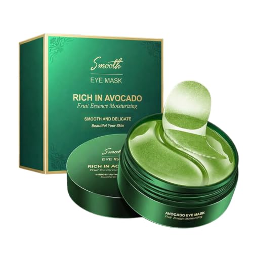 Image of Green Tea Hydrogel Under Eye Patches for Dark Circle, Fine Lines & Wrinkles Reduction | Cooling Under Eye Patch Mask for Instant De-Puffing (Eye Patches)