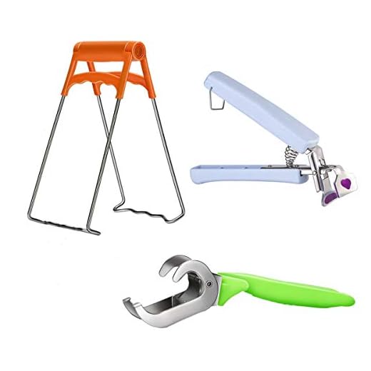 OITUGG Tazón de Clip + Pinza de Placa + Pinzas Retriever, Herramientas de Cocina de Acero Inoxidable con Mango de Silicona y Plástico,3 Piezas by (3 Kinds Bowl Clips)