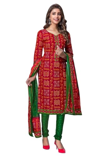 Image of Yashika Women'S Unstitched Crepe Dress Materials | Crepe Salwar Suit For Women | Suit Material For Women Unstitched