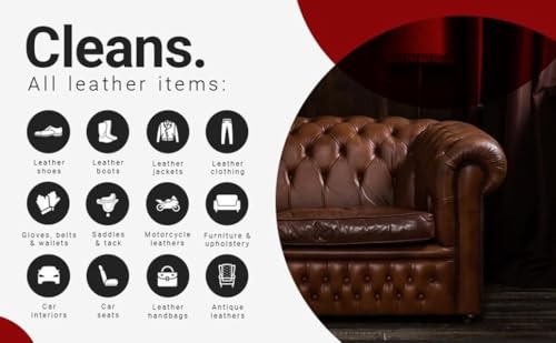 Image of Waxpol Leather Conditioner 5L - Cleans, Softens,Moisturises & Preserves Leather use on Jacket, Handbag, Wallet, Belt, Sofa, Car Seats