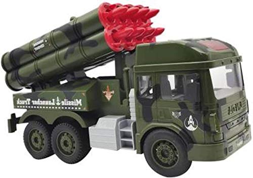 TOTTA Army Missile Launcher Truck Toy Big for Boys Girls & Kids