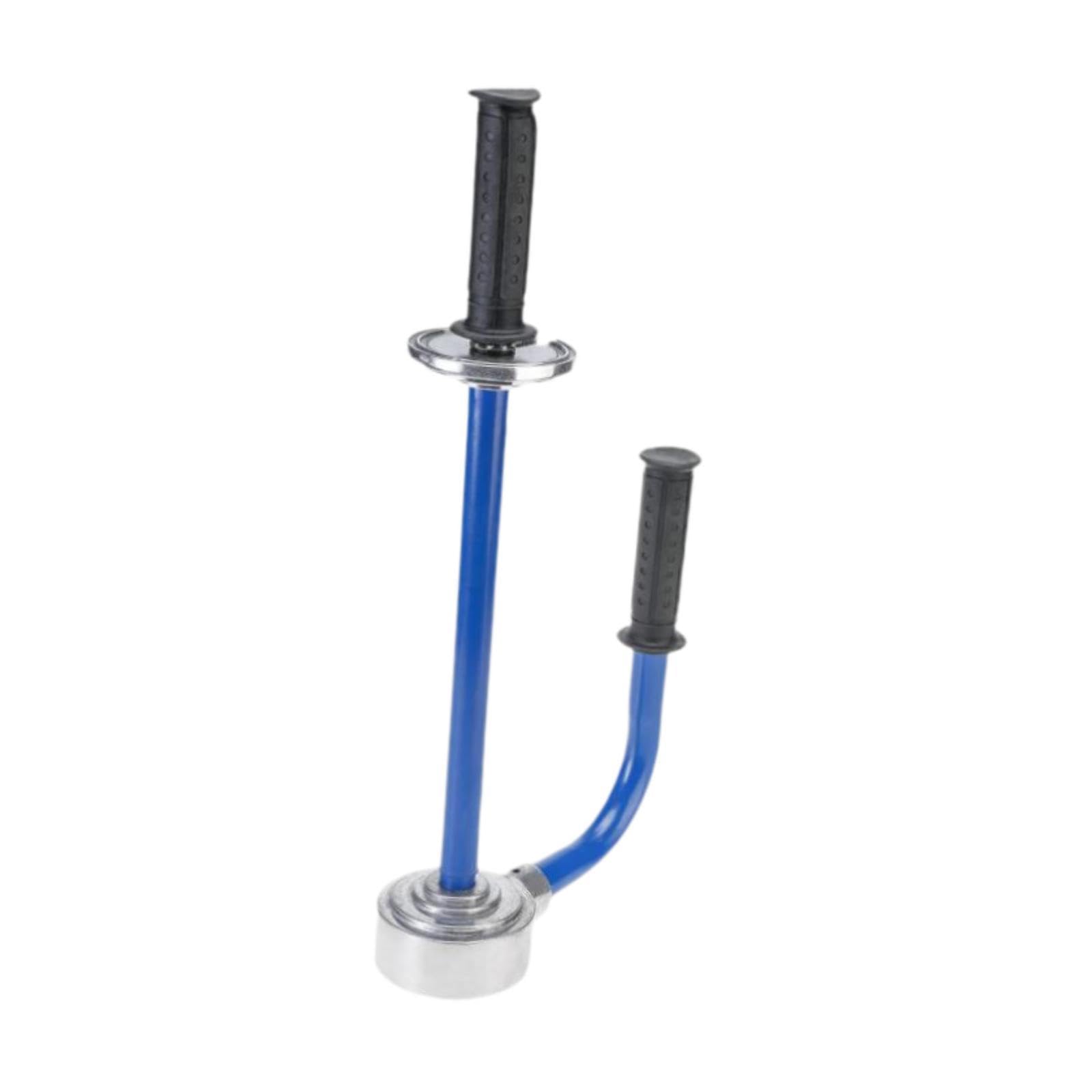 Paletizador Manual Dispensador Envolvedora Portátil Máquina Envolvente Palet Film con Estructura de Hierro Ajustable Y Instalación Sencilla Apto para, AZUL