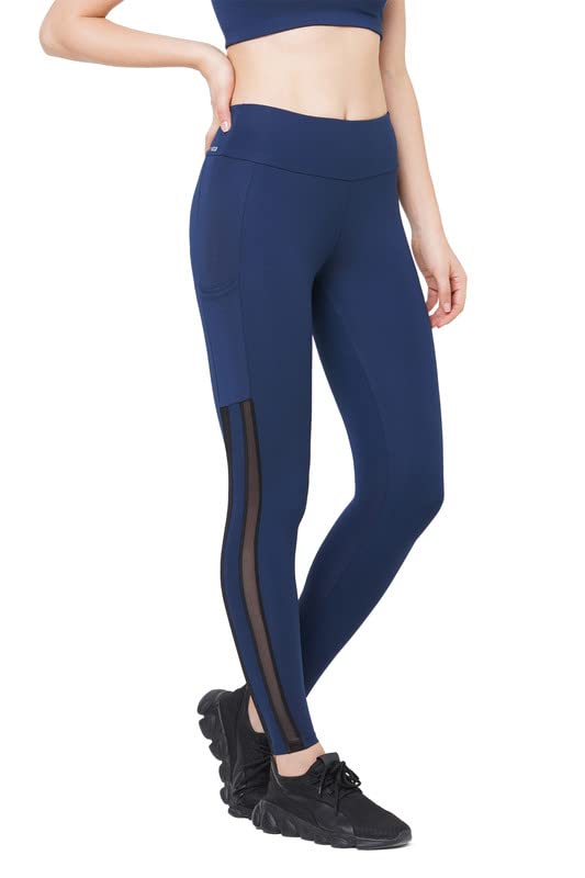 Image of JUST-Dry MESH Panel 7 /8 GO Train Tights