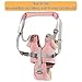 Huifen Baby Walking Harness, Handheld Kids Walker Helper with Detachable Crotch Adjustable Walker Harness Assistant Belt Baby Learning Walk Toddler Infant Walker 9-24 Months (Pink)