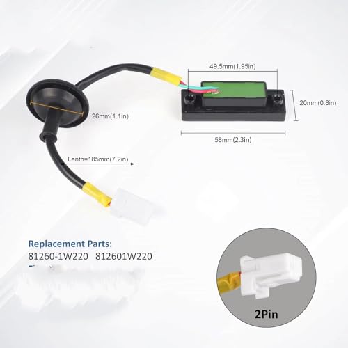 Interrupteur hayon Kia Rio 81260-1W220 bouton commande fermeture coffre Cee'd