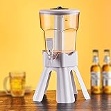 【Indestructible】 La combinación de soporte triangular, el material ABS de alta resistencia y la mesa inferior gruesa no son fáciles de volcar y puede beber libremente.