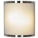 AF Lighting 617604 10-Inch W by 11-Inch H by 4-Inch E Contemporary Lighting Collection Wall Sconce, Brushed Nickel
