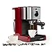 Klarstein Passionata Rossa 20 Espresso Machine • 20 Bar • Capuccino • Milk Foam • 1350W • Stylish Design for Modern Kitchens • Steam Nozzle for Frothing Milk and Preparing Hot Drinks • Red