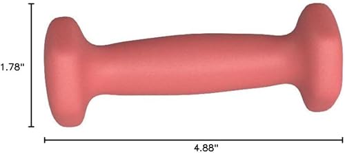 Vista 44 de Yaxa Basics - Mancuerna de entrenamiento de fácil agarre, con revestimiento de neopreno, disponibles en varios juegos y pesos