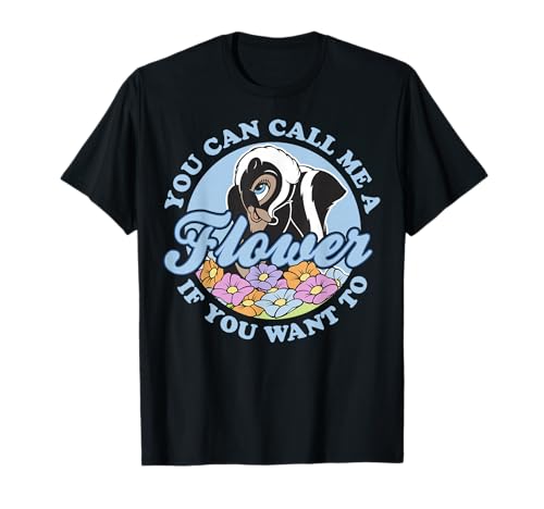 Disney Bambi You Can Call Me A Flower If You Want To T-Shirt