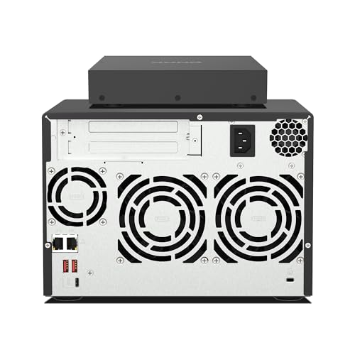 Image of QNAP TS-673A 6-Bay AMD Ryzen Quad-Core 2.5GbE NAS with QSW-1105-5T 5-Port 2.5GbE Unmanaged Switch