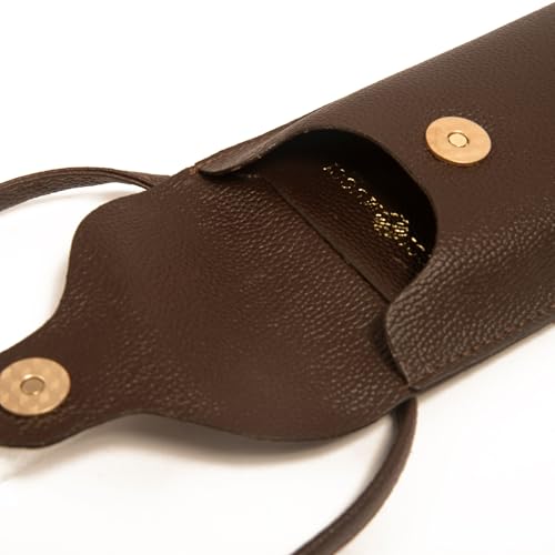 Image of SACCI MUCCI Cellosucci Phone Bag | Vegan Leather Mobile Crossbody Bag for Women | Adjustable Strap Compact Premium Design