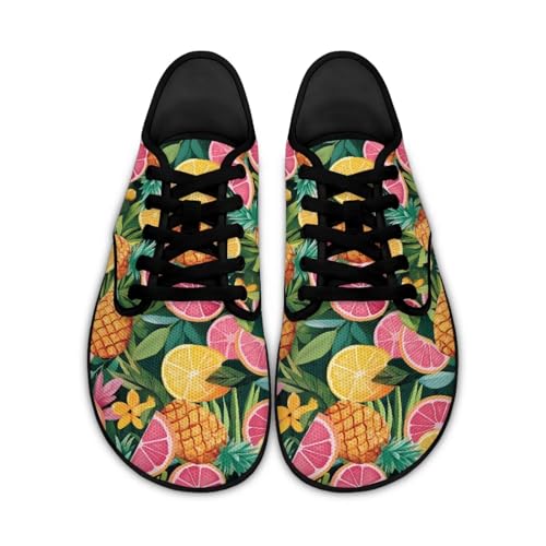 Binienty Barefoot Shoes Women Athletic Wide Toe Box Walking Running Tennis Flats Mesh Zero Drop Tarvel Shoe