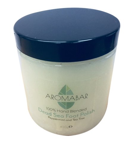 De lujo Coco Y La Sal Del Mar Muerto Aceite Pie Pulido Exfoliante 300 g con Menta Y Té De Árbol Aceites Esenciales