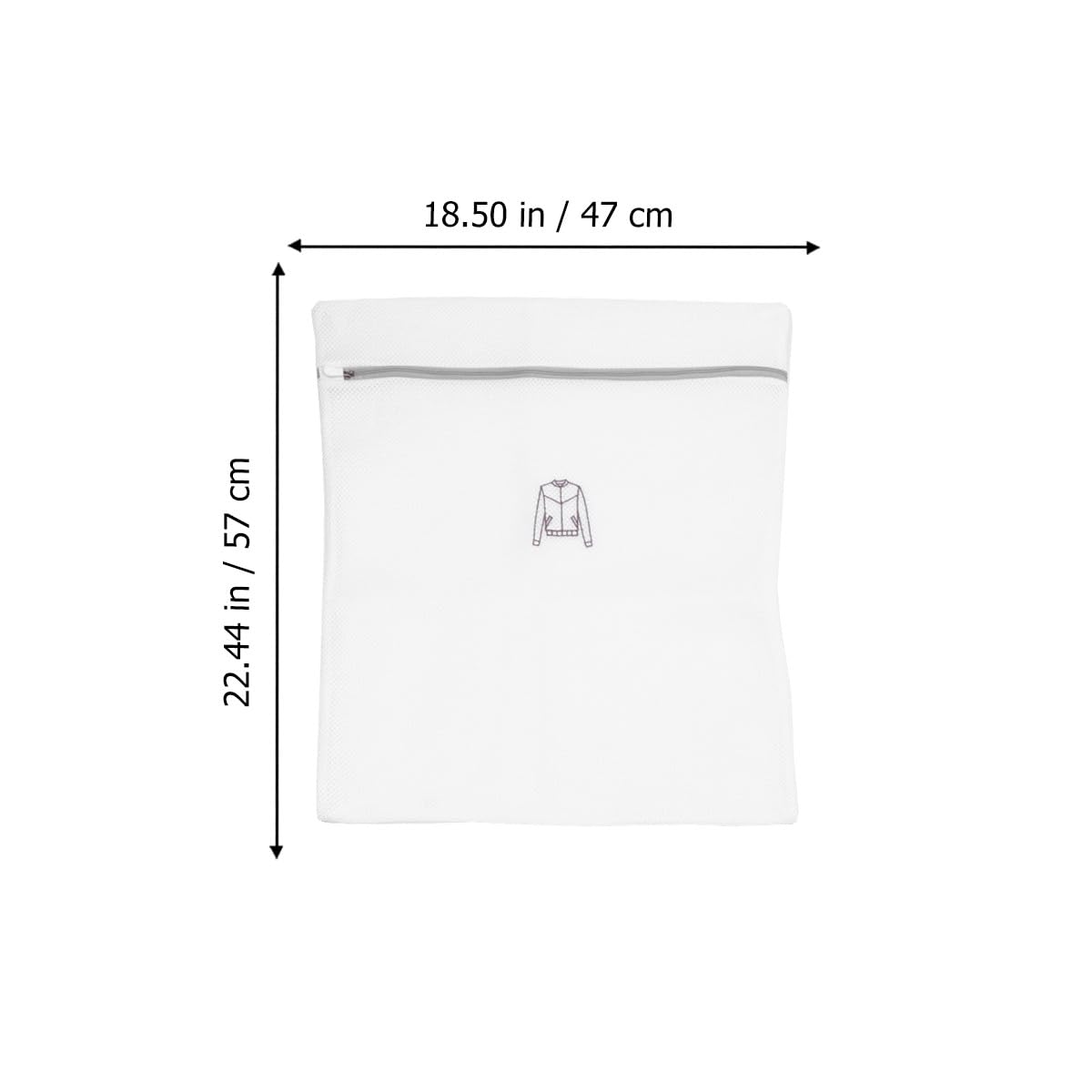 SUPVOX Sacchetti per Bucato Resistenti e Riutilizzabili per in Poliestere Bianco Set da 6 Mantenere Intima senza Pieghe Durante i Viaggi