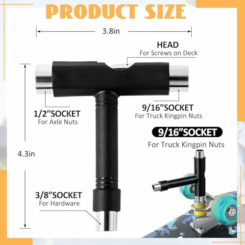 Threlaco Skateboard Tool Set