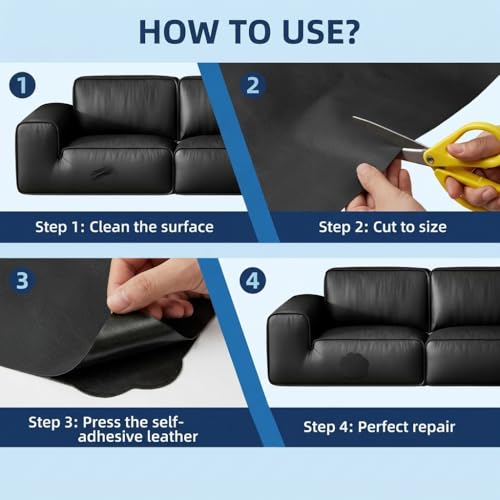 Qextce 17x100 Inch Leather Tape