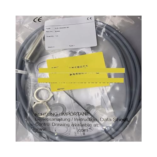 Détecteur de proximité NJ5-18GM50-E0 inductif M18 avec câble pour automatisme