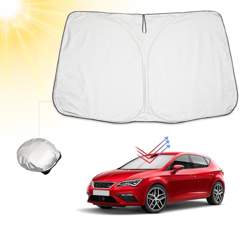 BIBIBO Cupra 5F Frontscheibenabdeckung, Auto Sonnenschutz kompatibel mit SEAT