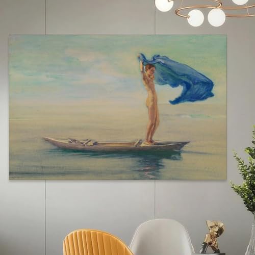 Lienzo de John La Farge Samoa para decorar tu sala o dormitorio moderno 5