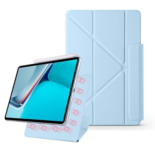 Carcasa delgada para Huawei Matepad 11 con múltiples ángulos de visión azul