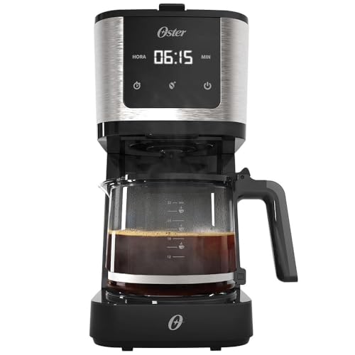 Cafeteira Oster Programável 1,2L com Display Digital - 220v