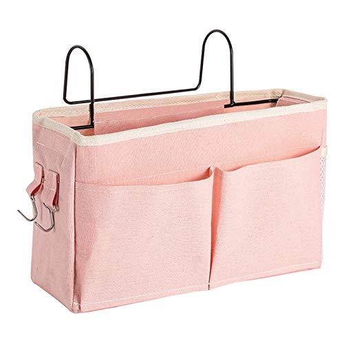 Fenteer Multi-functional Bedside Caddy Bedside Storage Bag Classified Storage for College Room Kids Bunk Bed Night Hanging Storage Organizer