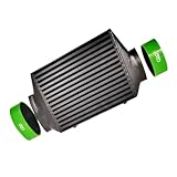 HOSE And Upgraded 62MM Aluminium Race Intercooler Compatible For MINI COOPER S R53 R50 R52 2002-2006(Green)