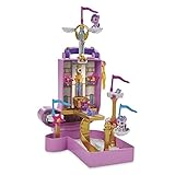 My Little Pony Mini World Magic Compact Creation Zephyr Heights Toy, Buildable Playset with Princess...