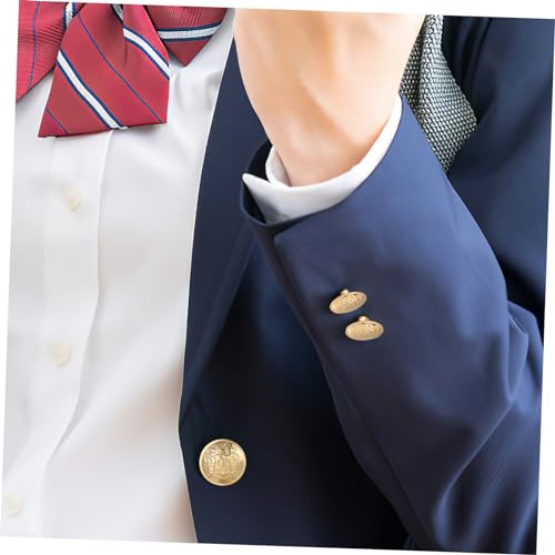 STOBOK 400 Unidades botões de roupas vintage botões de costura vintage botões de latão botões para c