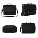 MATEIN Messenger Bag for Men, Briefcases Lightweight Men's Laptop Bag 15.6 inch Water Resistant Crossbody School Satchel Bags Computer Work Office Bag with Shoulder Strap, Black