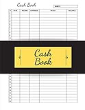 Cash Book: Cash Journal Entry Log Book Ledger Income Expense