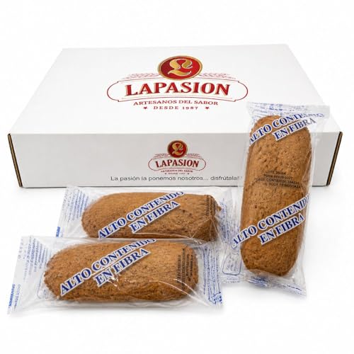 LAPASION - Bizcochos tostados y crujientes |tostas | Alto contenido en fibra | rustik bakery | 2,5 Kg