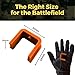 Airsoft Speed Loader for Pistol Magazines Quick and Easy Reload (Orange)