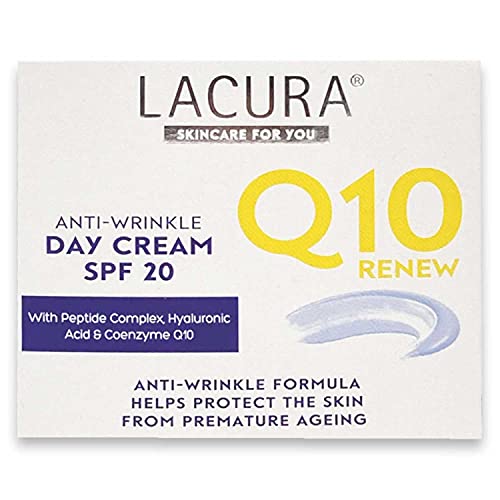 Aldi Lacura Q10 Renew Moisturising Face Creams Night plus Day SPF 20 Anti Wrinkle Anti Aging 50 millilitre Aldi Lacura Q10 Renew Moisturising Face Creams Night plus Day SPF 20 Anti Wrinkle Anti Aging 50 millilitre