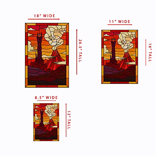 Vinilo decorativo para ventana SoCoolDesign 11"X16" miniatura 4