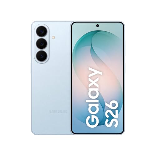 Celular Samsung Galaxy S26 5G, 512GB, 12GB RAM, Câmera Tripla de 50+12+10, Tela Grande de 6.3" - Azul