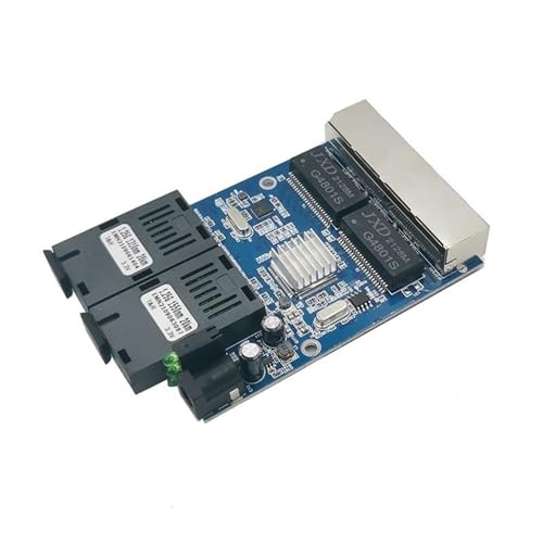 Commutateur émetteur-récepteur Gigabit pour économiser de l'espace 4 RJ45