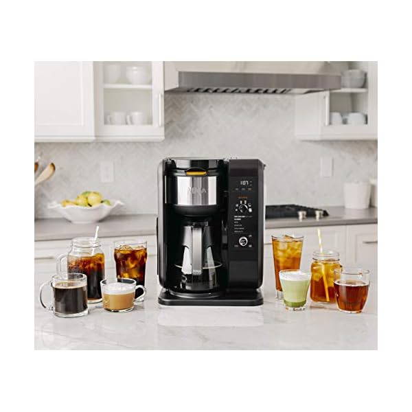 Ninja Hot and Cold Brewed System, AutoiQ Tea and Coffee Maker with 6