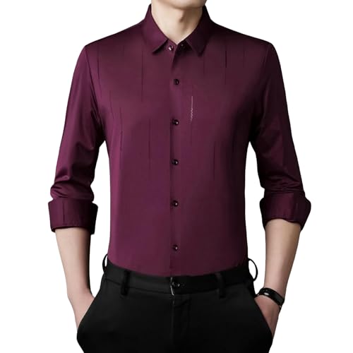 Chemise manches longues sans couture homme stretch et anti-frottement respirante