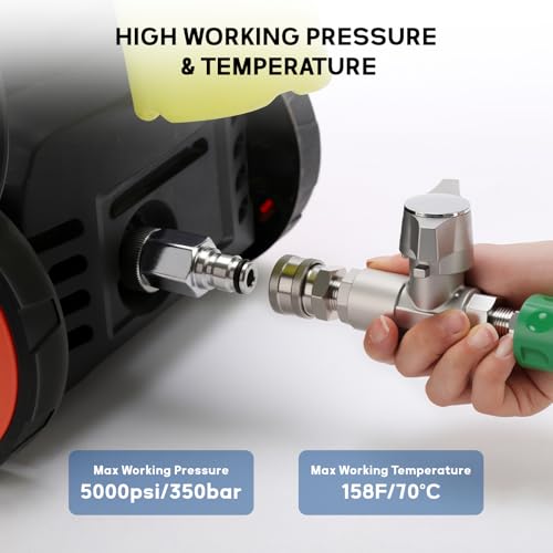 Válvula de bola MEASUREMAN de 3/8 para limpieza eficiente en exteriores 7