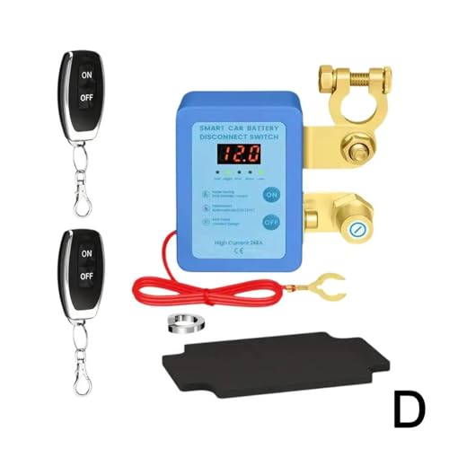 Interrupteur d'arrêt de batterie contre la décharge auto 12V 240A LED - 3