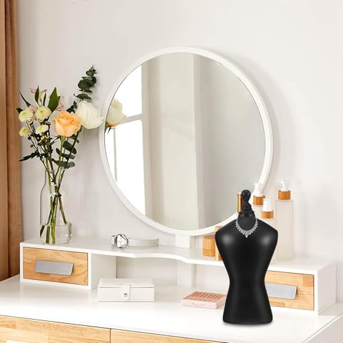 Présentoir bijoux haute finition Mikikit aspect buste noir - 6