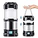 LED Campinglampe, Helle Camping Laterne Led Lampe USB Wiederaufladbare Tragbar Taschenlamp Gartenlaterne Notfallleuchte 4 Licht Modi IPX5 Wasserdicht 4400mAh Power Bank für Nachtfischen Jagen Outdoor
