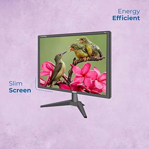 Image of FOXIN FM 1750 Crystal WD 17.5 inch LED Full HD Resolution - HDMI + VGA Port, True Pixel & Eco Friendly BIS Approved LED Computer Monitor with Wall mounting Option | 365 Days Warranty