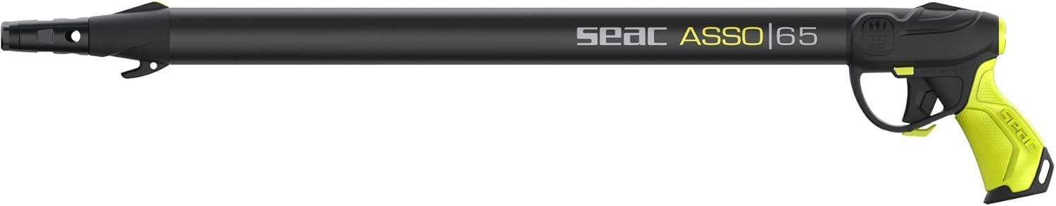 Seac Asso S/R, pneumatische Harpune ohne Regler, Anti-Stress-Gummigriff